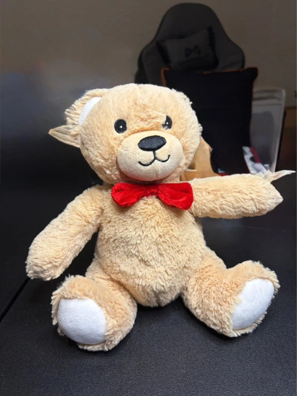 Edible Arrangements Teddy Bear Plush with Red Bow